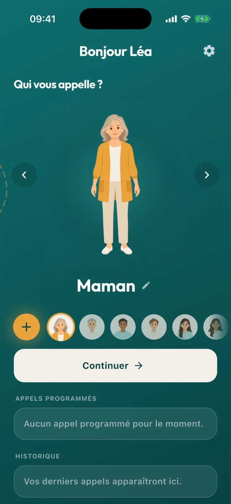 Choisir qui appelle