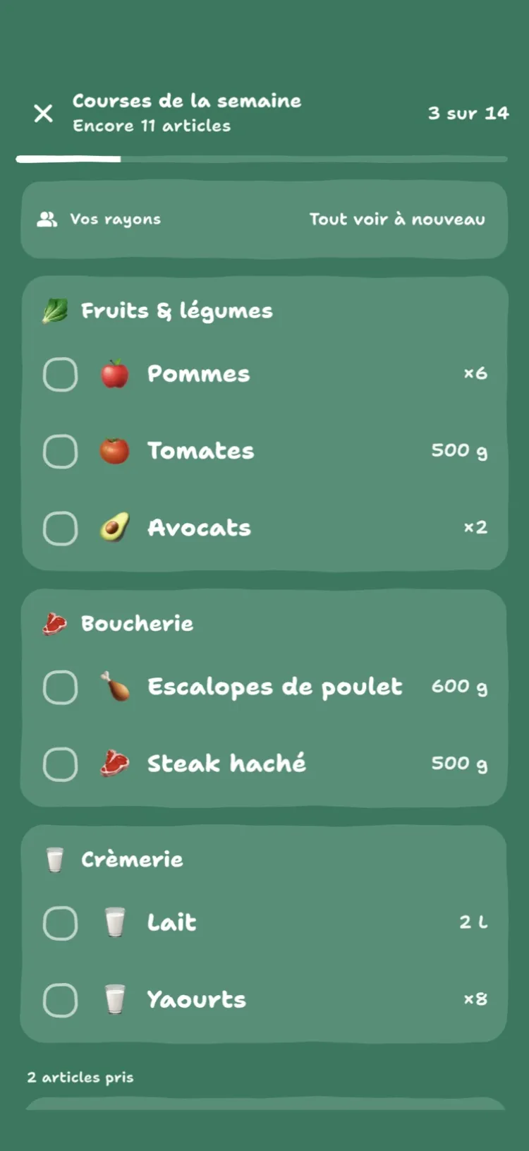Le mode course