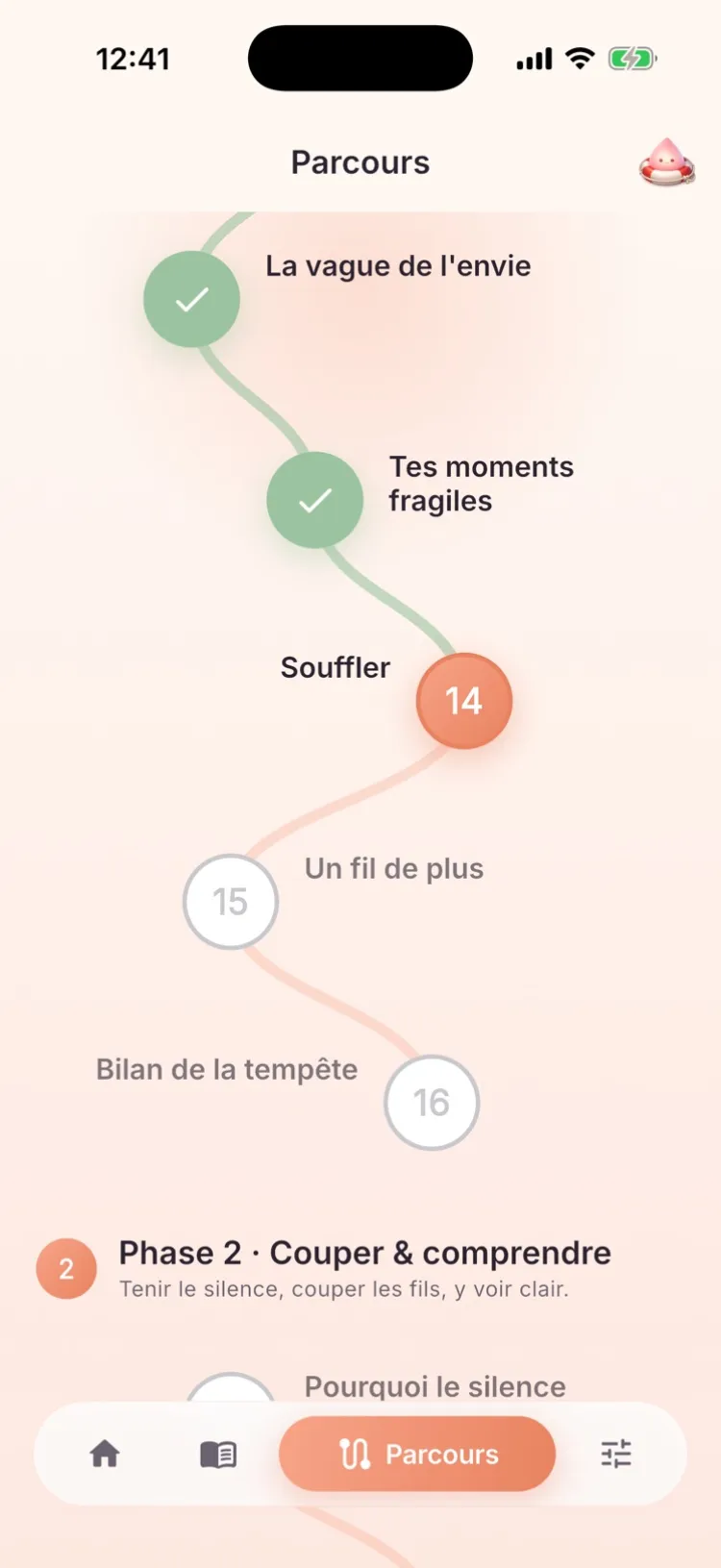 Le parcours